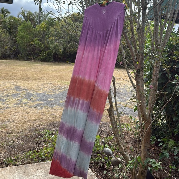 Zara tie dye knit maxi summer dress Medium - Picture 8 of 11
